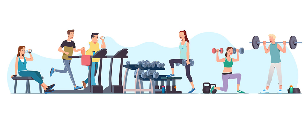 gym people